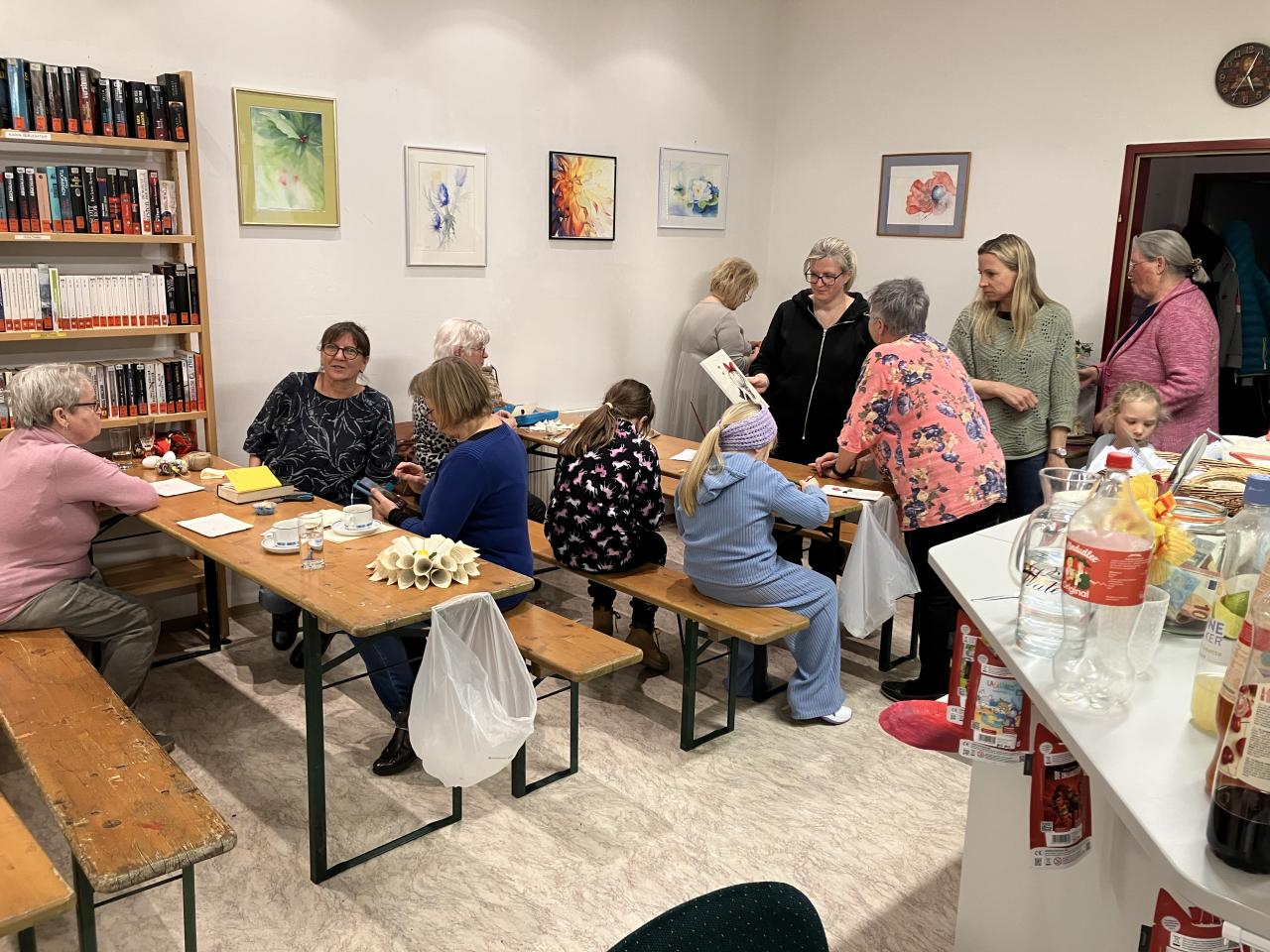 Die eifrigen Teilnehmer