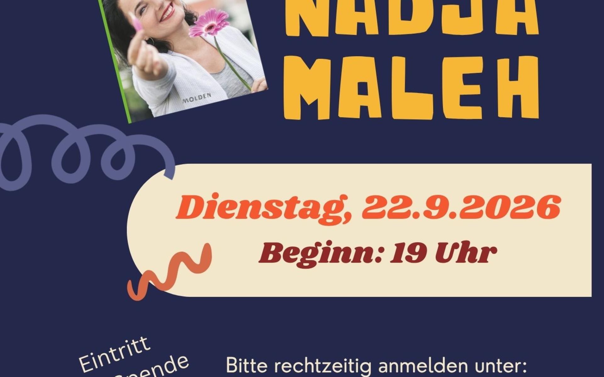Autorenlesung Nadja Maleh